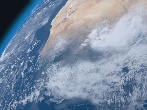 지구 행성 v2 26K 3D 모델