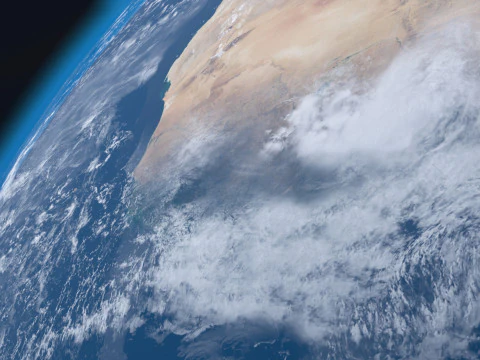 Earth Planet v2 26K 3D Model