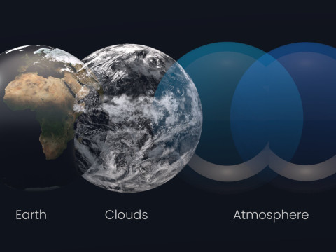 지구 행성 v2 26K 3D 모델
