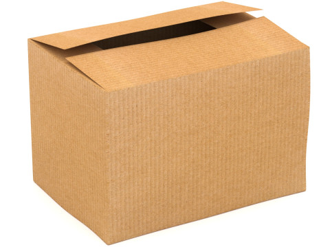 Pudełko kartonowe 01 Model 3D