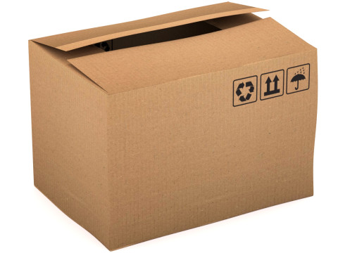 गत्ते का डिब्बा 02 3D मॉडल