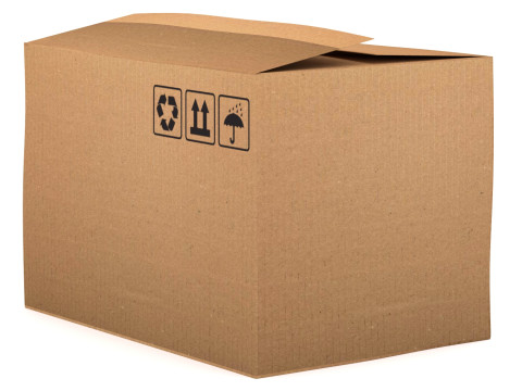 गत्ते का डिब्बा 02 3D मॉडल