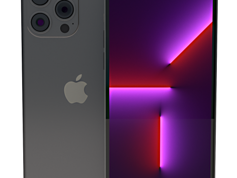 아이폰 13 프로 3D 모델