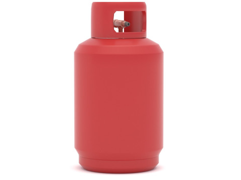 Газовый баллон 01 3D Модель