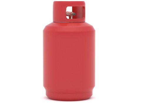 Gasflasche 01 3D Modell