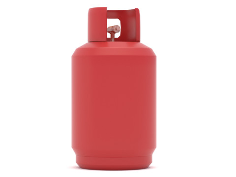 Gasflasche 01 3D Modell