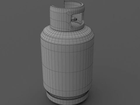 Bombola del gas 01 Modello 3D