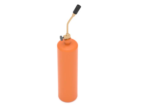 Gas Cylinder 02 3D Model