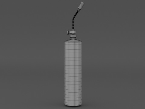 Газовый баллон 02 3D Модель