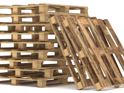 Paleta przemysłowa Model 3D