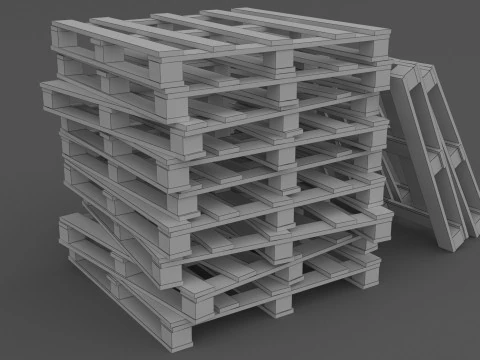 Paleta przemysłowa Model 3D