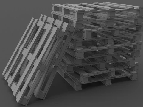 Paleta przemysłowa Model 3D