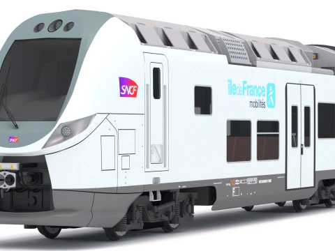 Bombardier Omneo Regio 2N Clear 3D Model