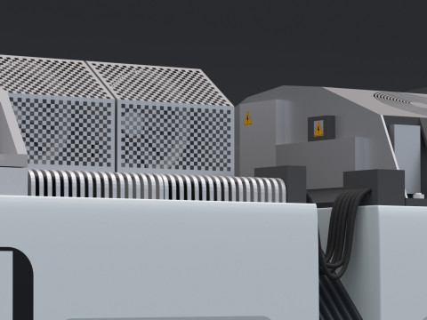 Bombardier Omneo Regio 2N Trasparente Modello 3D