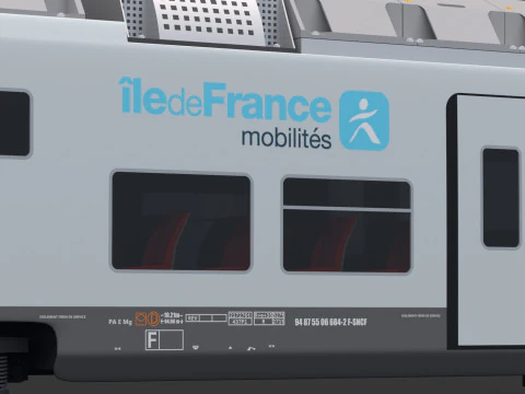 Bombardier Omneo Regio 2N Clear 3D Model