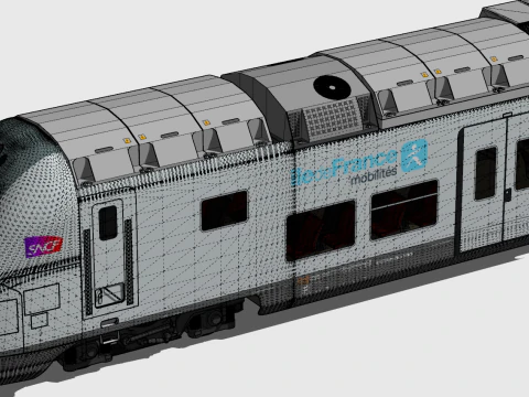 Bombardier Omneo Regio 2N Clear 3D Model