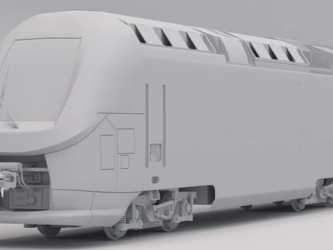 Bombardier Omneo Regio 2N Clear 3D Model