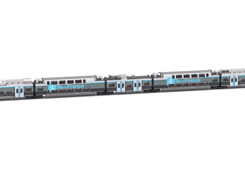Bombardier Omneo Regio 2N 3D Model