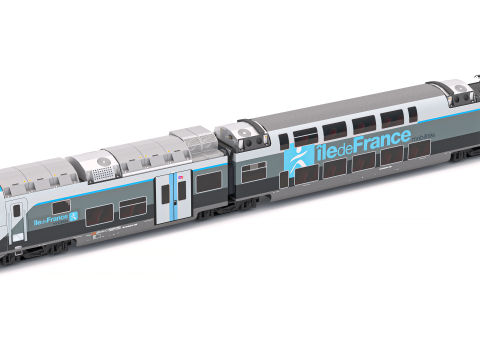Bombardier Omneo Regio 2N 3D Model