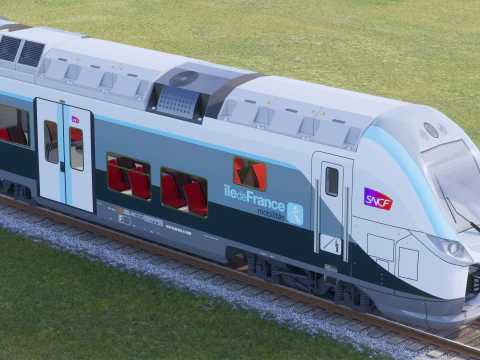 Bombardier Omneo Regio 2N 3D Model