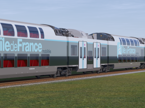Bombardier Omneo Regio 2N 3D Model