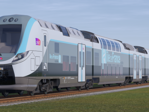 Bombardier Omneo Regio 2N 3D Model