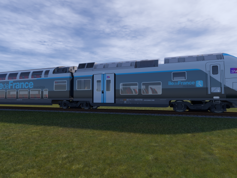 Bombardier Omneo Regio 2N 3D Model