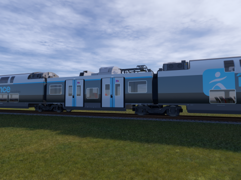 Bombardier Omneo Regio 2N 3D Model