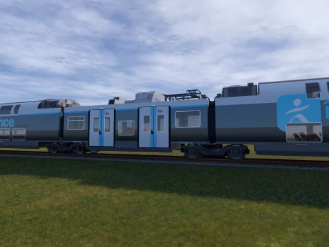 Bombardier Omneo Regio 2N 3D Model
