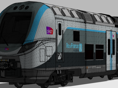 Bombardier Omneo Regio 2N 3D Model