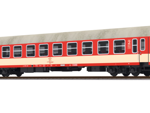 オセベブ UIC-Y 客車車両 3Dモデル