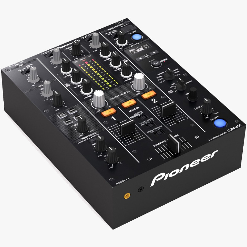Pioneer DJM-450 Modello 3D .c4d .max .obj .3ds .fbx .stl .blend