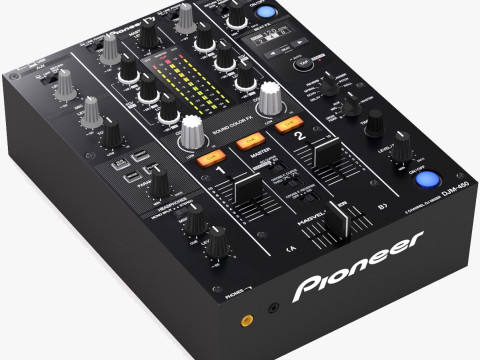 Pionier DJM-450 3D Model