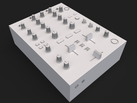 Pioneer DJM-450 Modello 3D