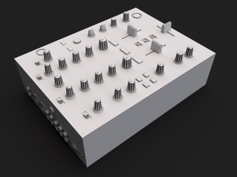 Pioneer DJM-450 Modello 3D