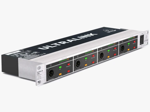 Processore audio Behringer DI4000-V2 Modello 3D