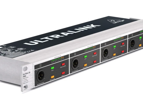 Behringer DI4000-V2 Ses İşlemcisi 3D Model