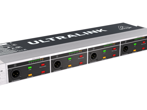 बेहरिंगर DI4000-V2 ऑडियो प्रोसेसर 3D मॉडल