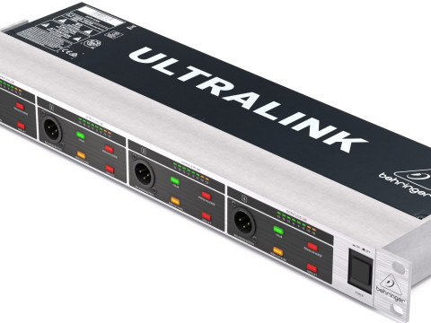 बेहरिंगर DI4000-V2 ऑडियो प्रोसेसर 3D मॉडल