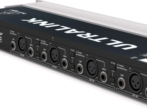 Behringer DI4000-V2 Ses İşlemcisi 3D Model