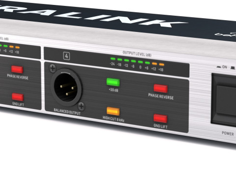 बेहरिंगर DI4000-V2 ऑडियो प्रोसेसर 3D मॉडल