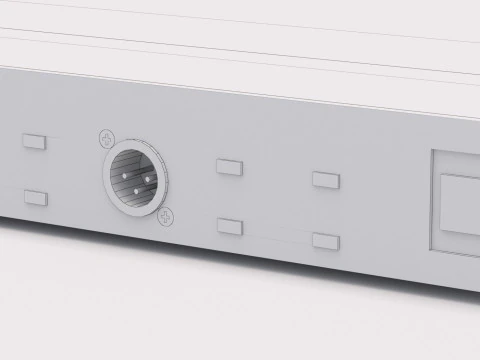 Behringer DI4000-V2 Ses İşlemcisi 3D Model