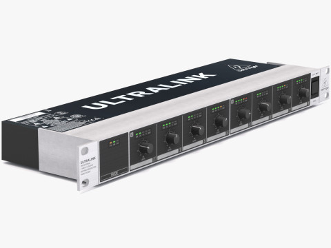 Аудиопроцессор Behringer DS2800 3D Модель