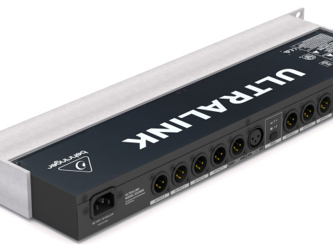 Behringer DS2800 音频处理器 3D 模型