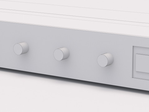 Behringer DS2800 音频处理器 3D 模型