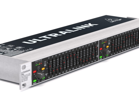 Behringer FBQ1502HD Égaliseur audio Modèle 3D