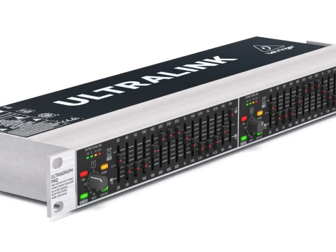 Equalizzatore audio Behringer FBQ1502HD Modello 3D