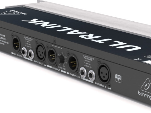 Behringer FBQ1502HD Égaliseur audio Modèle 3D