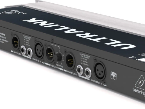 Equalizzatore audio Behringer FBQ1502HD Modello 3D