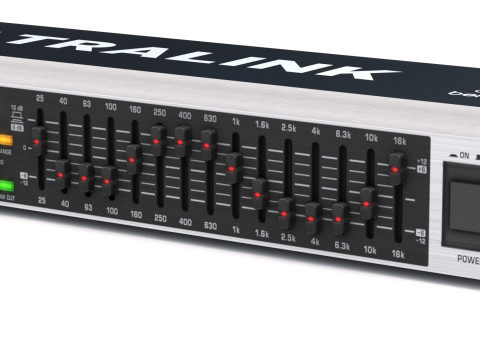 Behringer FBQ1502HD Égaliseur audio Modèle 3D